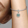 2Pcs/Lot Shinning Crystal Pendant Charm Beads Fit DIY Original Bracelets Necklaces For Women Wife Jewelry Making