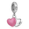 2Pcs/Lot Silver Plated Boy Girl Bestfriends Beads Pendant Fit Original Brand Charms Bracelets for Women Valentine's Day Jewelry