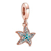 2Pcs/Lot Tortoise Dolphin Starfish Beads Pendant Charms Fit Original DIY Bracelets Necklaces for Women Kids Jewelry 2022 New