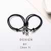 2Pcs/Set Couple Friendship Bracelets Charm Bangles Spaceman Bracelets For Women Men Hand Strap Rope Chain Jewelry Gifts