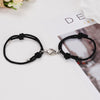2Pcs/Set Lover Bracelet Adjustable Paired Magnet Braclet Romantic Hold Hands Couple Braslet Gift For Girlfriend Joias