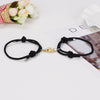 2Pcs/Set Lover Bracelet Adjustable Paired Magnet Braclet Romantic Hold Hands Couple Braslet Gift For Girlfriend Joias