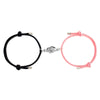 2Pcs/Set Lover Bracelet Adjustable Paired Magnet Braclet Romantic Hold Hands Couple Braslet Gift For Girlfriend Joias