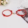 2Pcs/Set Lover Bracelet Adjustable Paired Magnet Braclet Romantic Hold Hands Couple Braslet Gift For Girlfriend Joias