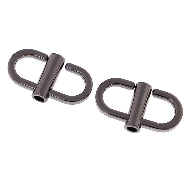 2Pcs/lot Adjustable Metal Buckles for Chain Strap Bag Shorten Shoulder Crossbody Bags Hardware Accessories