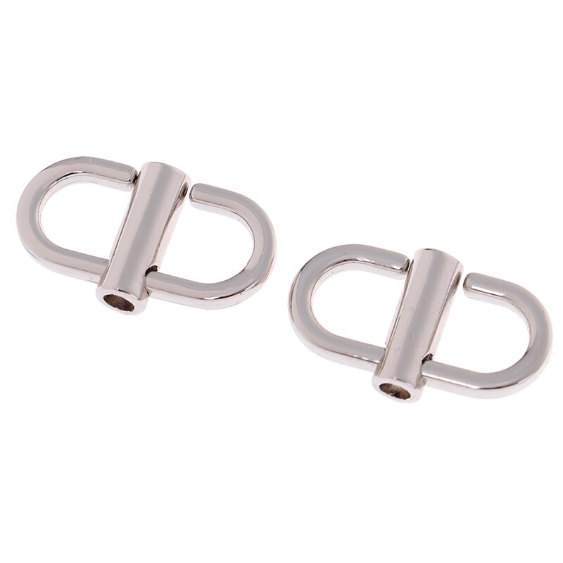 2Pcs/lot Adjustable Metal Buckles for Chain Strap Bag Shorten Shoulder Crossbody Bags Hardware Accessories