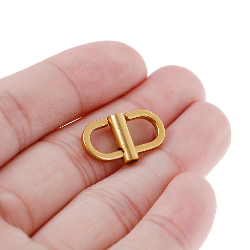 2Pcs/lot Adjustable Metal Buckles for Chain Strap Bag Shorten Shoulder Crossbody Bags Hardware Accessories