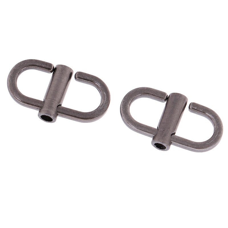 2Pcs/lot Adjustable Metal Buckles for Chain Strap Bag Shorten Shoulder Crossbody Bags Hardware Accessories