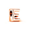 2Pcs/lot Rose Gold 26 English Letters Charm Beads DIY Bracelets Necklaces For Women Men Wife Sister Jewelry Accessories Gift