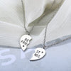 2pc Heart-Shaped Stitching Friend Inlaid Colored Rhinestone Choker Carving Female Jewelry Direct Sales 2022