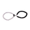 2pcs/Set Glowing Magnet Couple Bracelet Vintage Natural Stone Distance Paired Bracelet Lovers Jewelry Valentine's Day Gift