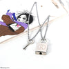 2pcs/set!!  Alloy Metal Pendant Cosplay Accessories Cos Necklaces Anime Ai Yazawa Nana Lover's Key&lock