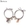 2pcs / set magnet attracts couple Bracelet cute cartoon Charm Jewelry adjustable elastic rope bracelets lover gift for women men