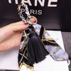 2x Casual Faux Leather Tassels Chain Phone Bag Pendant 12cm
