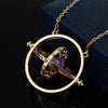 3 Colors Time Turner Pendant Necklace Movie H-P Theme Necklaces Choker Jewelry Trendy Cosplay Gifts for Men