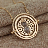 3 Colors Time Turner Pendant Necklace Movie H-P Theme Necklaces Choker Jewelry Trendy Cosplay Gifts for Men