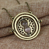 3 Colors Time Turner Pendant Necklace Movie H-P Theme Necklaces Choker Jewelry Trendy Cosplay Gifts for Men