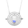 3 Colors Time Turner Pendant Necklace Movie H-P Theme Necklaces Choker Jewelry Trendy Cosplay Gifts for Men