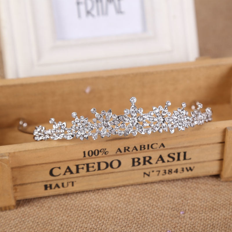 3 Designs Fashion Crystal Wedding Bridal Tiara Crown For Women Prom Diadem Hair Ornaments Wedding Bride hair Jewelry accessories