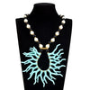 3 color Simulated Pearl chain necklace for women autumn fashion jewelry display New design coral choker statement necklace