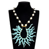 3 color Simulated Pearl chain necklace for women autumn fashion jewelry display New design coral choker statement necklace