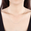 30PCS 925 stamped silver 1MM fine chains necklaces for women men  designer jewelry set party wedding gifts