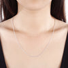 30PCS/lot silver 1MM Snake chains necklaces for women men  designer jewelry set party wedding gifts