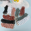 30cm/41cm Colorful DIY Detachable Acrylic Chain Handle Fish Bone Plastic Strap Shoulder Bags Accessories For Women