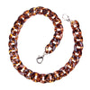 30cm/41cm Colorful DIY Detachable Acrylic Chain Handle Fish Bone Plastic Strap Shoulder Bags Accessories For Women