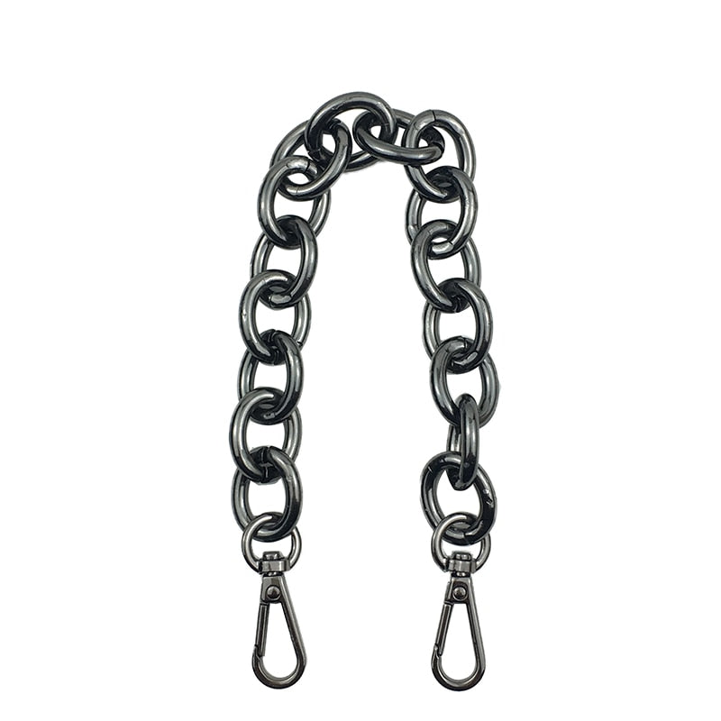 30cm Replacement Metal Chain For Handle Bag Handbag Antique Bronze  Silver golden DIY Accessories For Bag Strap Hardware
