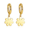 316 Stainless Steel Dangle Earings for Women Men Heart Ball Clover Rond Love Simple Punk Cool Girls Earings 2022 Trend