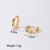 316 Stainless Steel Dangle Heart Ball  Earrings for Women Men Cross Rond Heart Ball Simple Punk Cool Girls Earings 2022 Trend