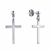 316 Stainless Steel Dangle Heart Ball  Earrings for Women Men Cross Rond Heart Ball Simple Punk Cool Girls Earings 2022 Trend