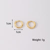 316 Stainless Steel Dangle Heart Ball  Earrings for Women Men Cross Rond Heart Ball Simple Punk Cool Girls Earings 2022 Trend