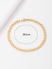 316 Stainless Steel Gold Color Bracelet Twist Cuban Chain Bracelet for Women Chain Bracelet Jewelry Gifts