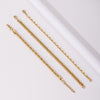 316 Stainless Steel Gold Color Bracelet Twist Cuban Chain Bracelet for Women Chain Bracelet Jewelry Gifts