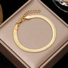 316 Stainless Steel Gold Color Bracelet Twist Cuban Chain Bracelet for Women Chain Bracelet Jewelry Gifts