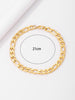 316 Stainless Steel Gold Color Bracelet Twist Cuban Chain Bracelet for Women Chain Bracelet Jewelry Gifts