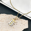 316 Stainless Steel Letter Necklace For Women Men Gold Pendant Collar Initial Necklaces  Jewelry Gifts NO Fade