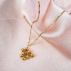 316 Stainless Steel Multiple Beads Pendant Necklace For Women Chain Choker 2022 Trend Gift Party Jewelry Collar