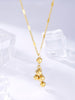 316 Stainless Steel Multiple Beads Pendant Necklace For Women Chain Choker 2022 Trend Gift Party Jewelry Collar