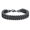 316L Stainless Steel Bracelet Men Luxury Mens Charms Bracelets Vintage Fashion Jewelry Chain Cuban Link Bracelet Male pulseira
