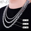 [316L Stainless Steel] Domineering Emperor Chain High Quality Steel Unisex  Charm Element Chain Birthday Gift