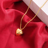 316L Stainless Steel Fine Jewelry Vintage Minimalism Lovers Love Heart Charms Chain Choker Necklaces Pendants For Women