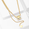 316L Stainless Steel Gold Color Love Shell Heart Necklaces For Women Chokers 2022 Trend Festival Party Gift Jewelry
