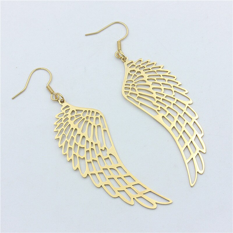 316L Stainless Steel Green Stone Leaves Statement Vintage Drop Earrings For Women Brincos Des Boucles D'oreilles New