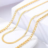 316L Stainless Steel Hollow Out Heart Pendant Multilayer Snake Chain Choker Necklace For Women bijoux acier inoxidable femme