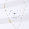 316L Stainless Steel Pear Star Pendant Necklace For Women 2022 Trendy Party Jewelry ожерелье Offers with