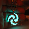 316L stainless Titanium steel Assassin Darts Necklace Pendant GLOW in the DARK Arms Game Anime Darts MEN boys gift