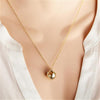 3D Earth Necklace For Women Men Stainless Steel World Planet Pendnets Necklaces Gold  Color Jewelry Journey Map Choker BFF
